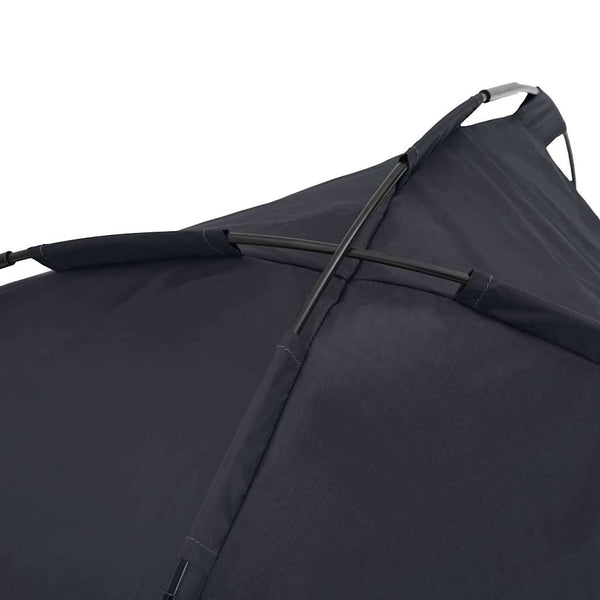 Schwarzes Hundebett Stahl 104 cm