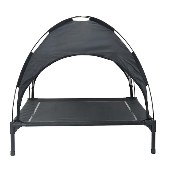 Schwarzes Hundebett Stahl 104 cm