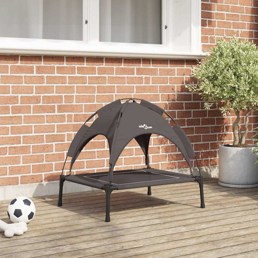 Hundebett Braun Stahl 63x49,5x60cm