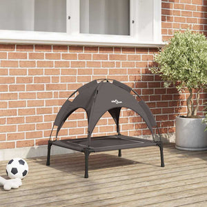 Hundebett Braun Stahl 63x49,5x60cm