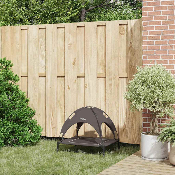Hundebett Braun Stahl 63x49,5x60cm