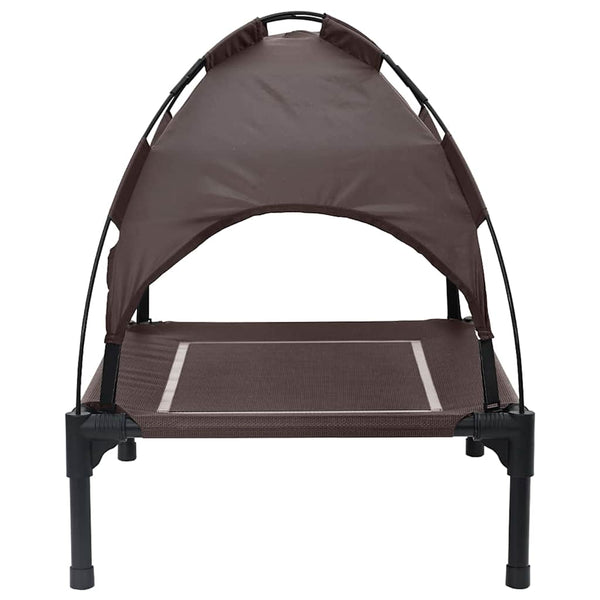 Hundebett Braun Stahl 63x49,5x60cm