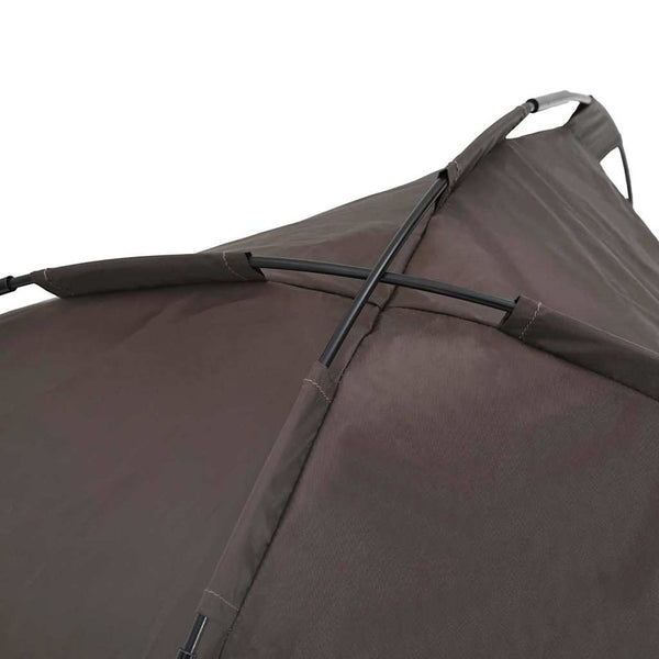 Hundebett Braun Stahl 90x81 cm