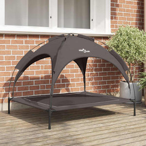 Hundebett Braun Stahl 104x86x84,5cm