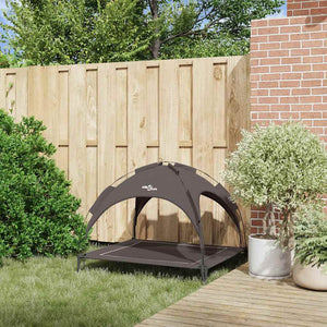 Hundebett Braun Stahl 104x86x84,5cm