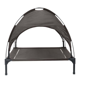 Hundebett Braun Stahl 104x86x84,5cm