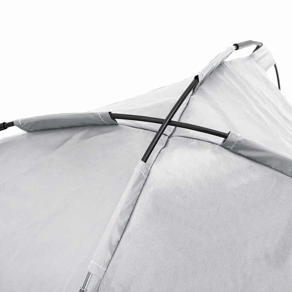 Hundebett Stahl Silber Grau 90x81cm