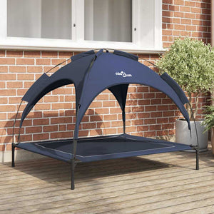 Marineblaues Hundebett 104 cm