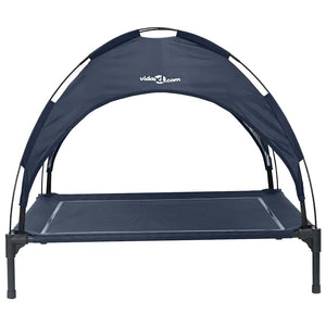Marineblaues Hundebett 104 cm