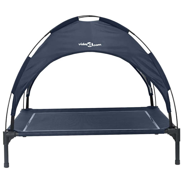 Marineblaues Hundebett 104 cm
