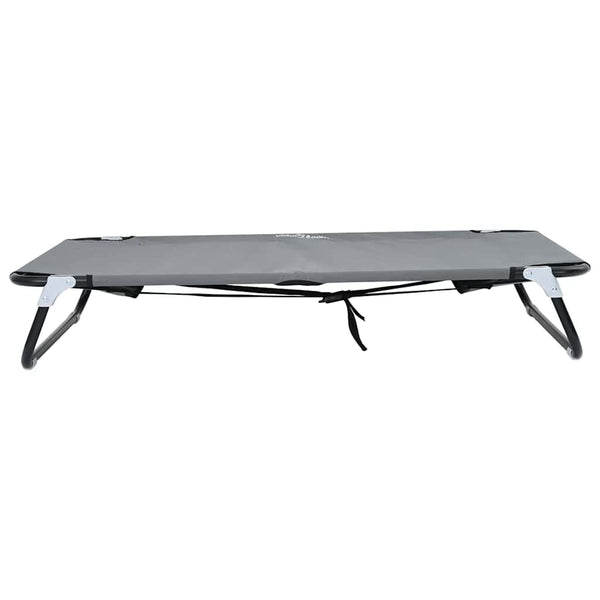 Hundebett Hellgrau Stahl 105x65 cm