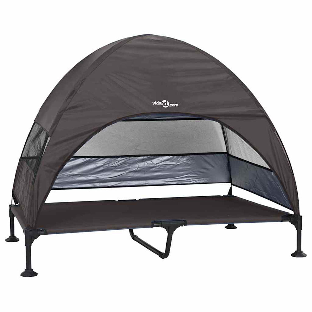 Erhöhtes Hundebett Braun 127cm