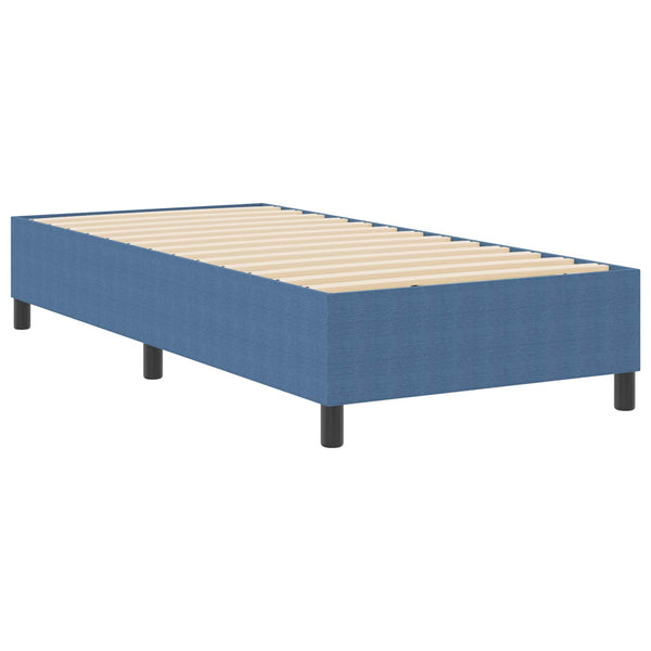 Blaues Plattformbettgestell 80x200 cm Cord