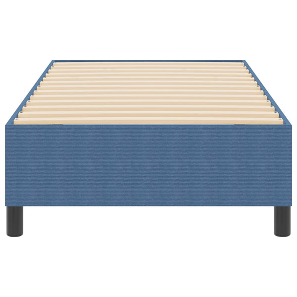 Blaues Plattformbettgestell 80x200 cm Cord