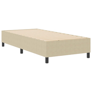 Grau-Grünes Cord Plattformbett 80x200 cm
