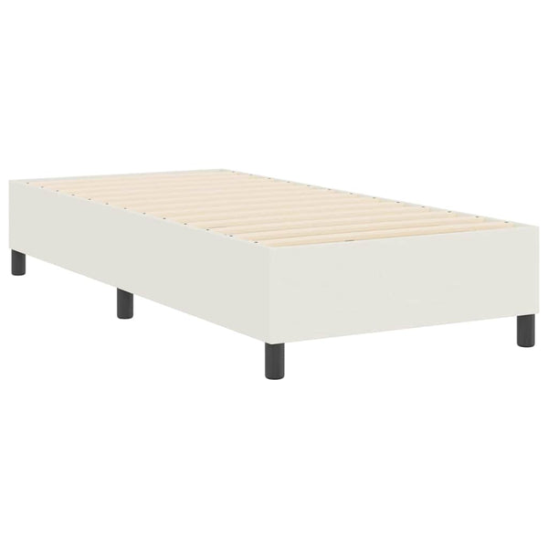 Plattformbettgestell Creme 90x190 cm Cordstoff