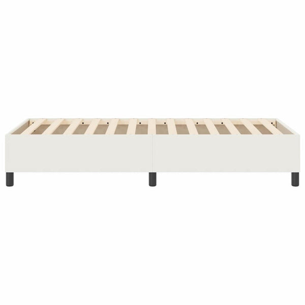 Plattformbettgestell Creme 90x190 cm Cordstoff