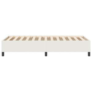 Creme Plattformbett 90x200 cm Cordstoff