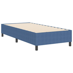 Bettgestell Blau 90x200 cm Cordstoff
