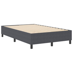 Plattformbettgestell Dunkelgrau Cord 120x190cm