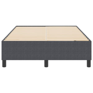 Plattformbettgestell Dunkelgrau Cord 120x190cm