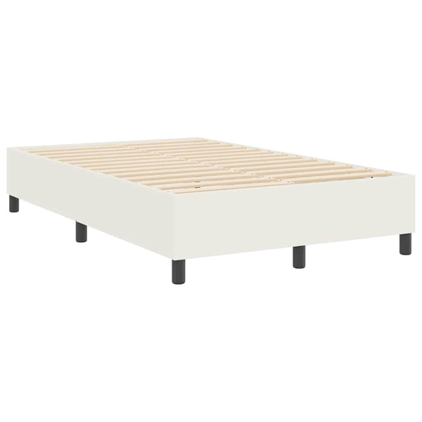 Creme Cord Plattformbett 120x200 cm