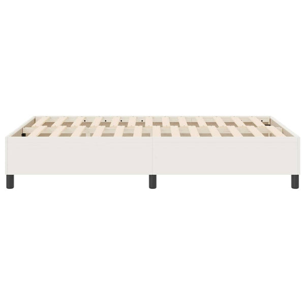 Creme Cord Plattformbett 120x200 cm