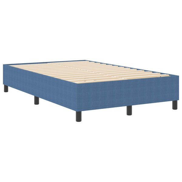 Blaues Plattformbett 120x200cm Cord