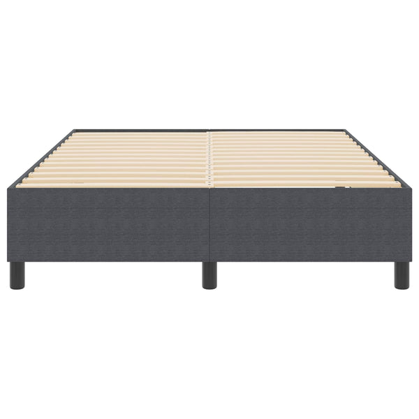 Plattformbettgestell Dunkelgrau 140x190 cm