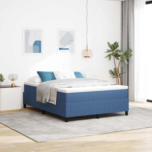 Bettgestell Blau 140x190 cm Cordstoff