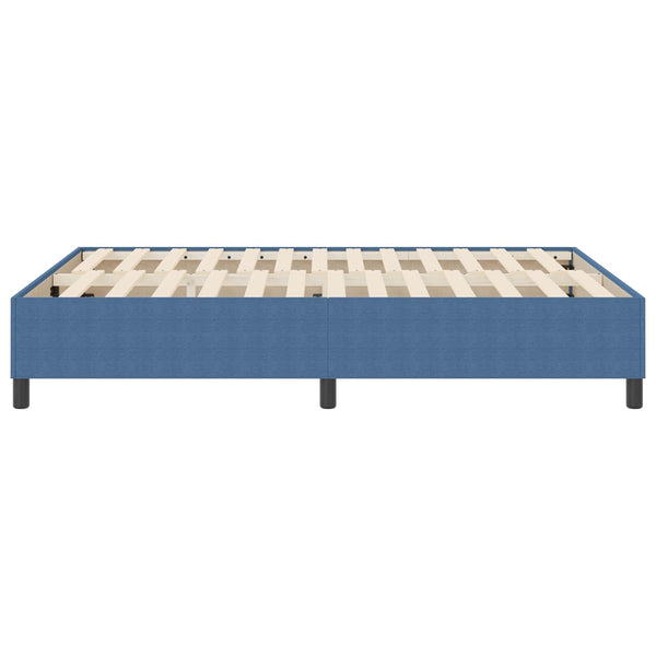 Bettgestell Blau 140x190 cm Cordstoff