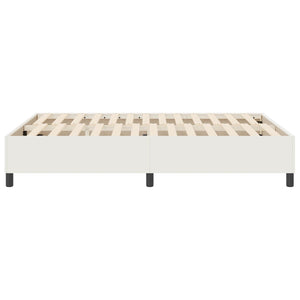 Creme Cord Plattformbett 140x200 cm