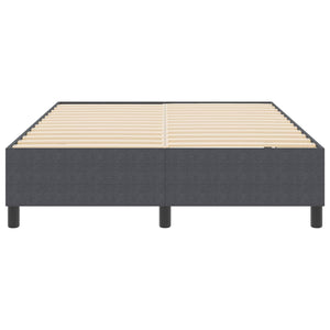 Plattformbettgestell Dunkelgrau 160x200 cm Cord