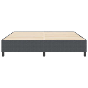 Plattformbettgestell Dunkelgrau 180x200 cm