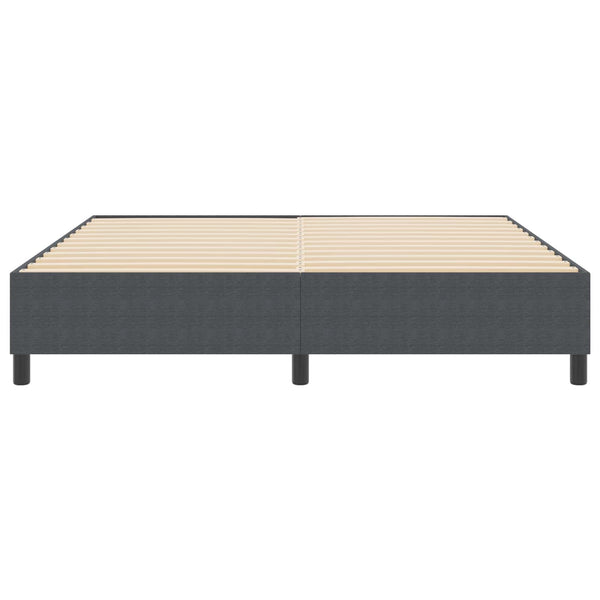 Plattformbettgestell Dunkelgrau 180x200 cm