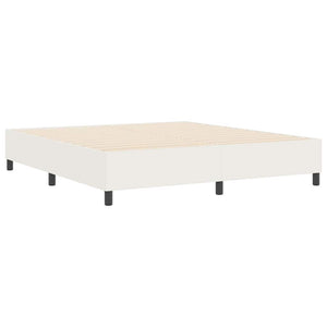 Creme Cord Plattformbett 180x200 cm