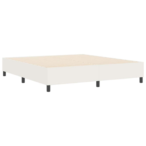 Creme Cord Plattformbett 180x200 cm