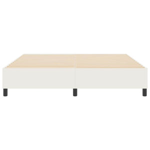 Creme Cord Plattformbett 180x200 cm
