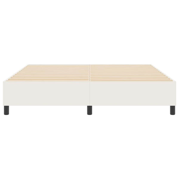 Creme Cord Plattformbett 180x200 cm