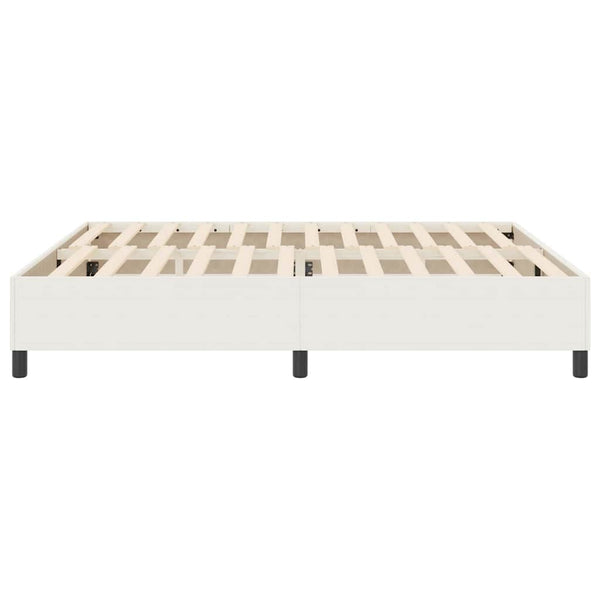 Creme Cord Plattformbett 180x200 cm