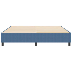 Plattformbettgestell Blau 180x200 cm Cordstoff
