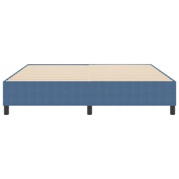 Plattformbettgestell Blau 180x200 cm Cordstoff