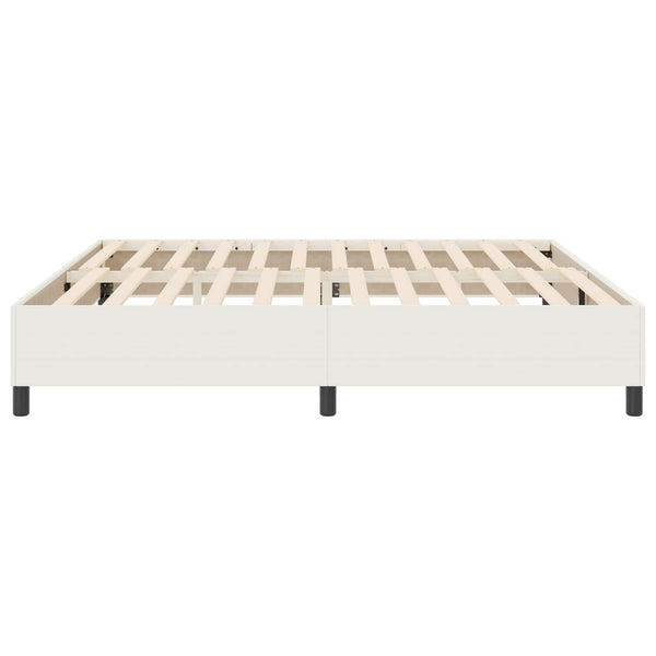 Plattformbettgestell Creme 200x200 cm Cordstoff