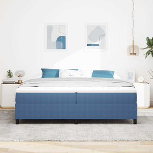 Blaues Plattformbettgestell Cord 200x200 cm