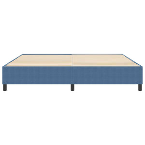Blaues Plattformbettgestell Cord 200x200 cm