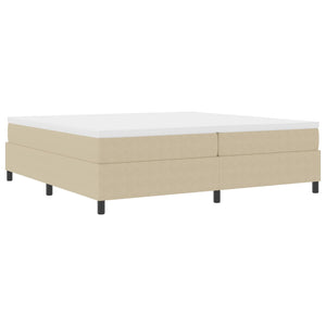 Grau-Grünes Cord Plattformbett 200x200 cm