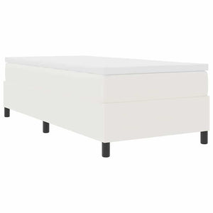 Boxspringbett Creme Weiß 100x200 cm