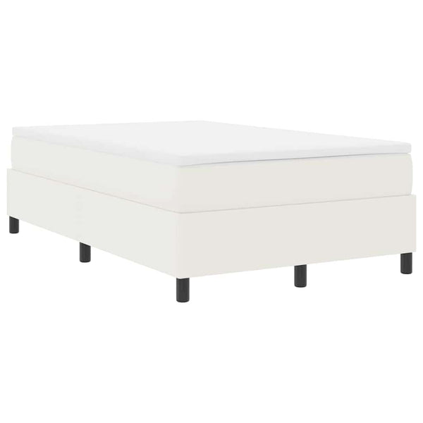 Boxspringbett Creme Weiß 120x190 cm
