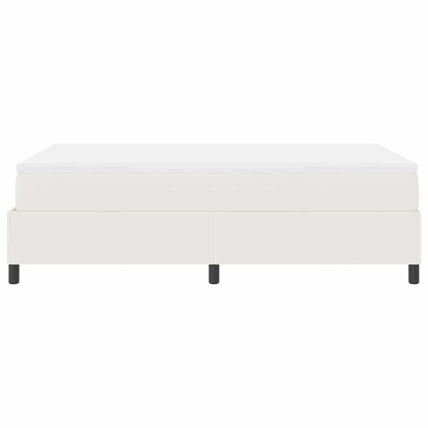 Boxspringbett Creme Weiß 120x190 cm