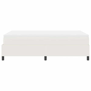 Boxspringbett Creme 120x200 cm Cordstoff